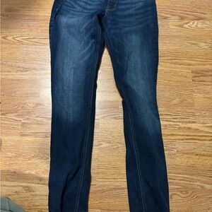 Old Navy Women's Skinny Jeans - Dark Blue